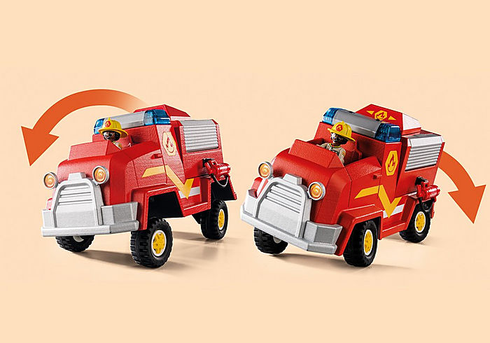 Playmobil Duck On Call - Fire Brigade Emergency Vehicle