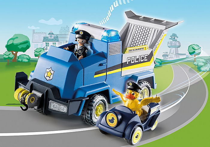 Playmobil Duck On Call - Police Emergency Vehicle
