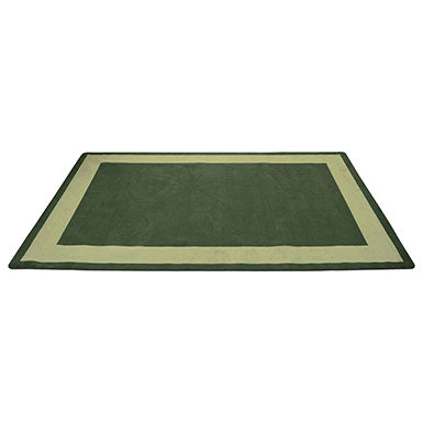 Two-Tone Area Rug 7.5ft x 12ft Rectangle - Green