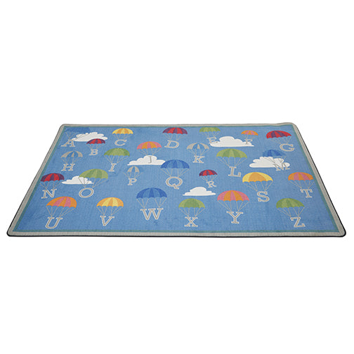 P is for Parachute Activity Rug - 6ft x 9ft Rectangle