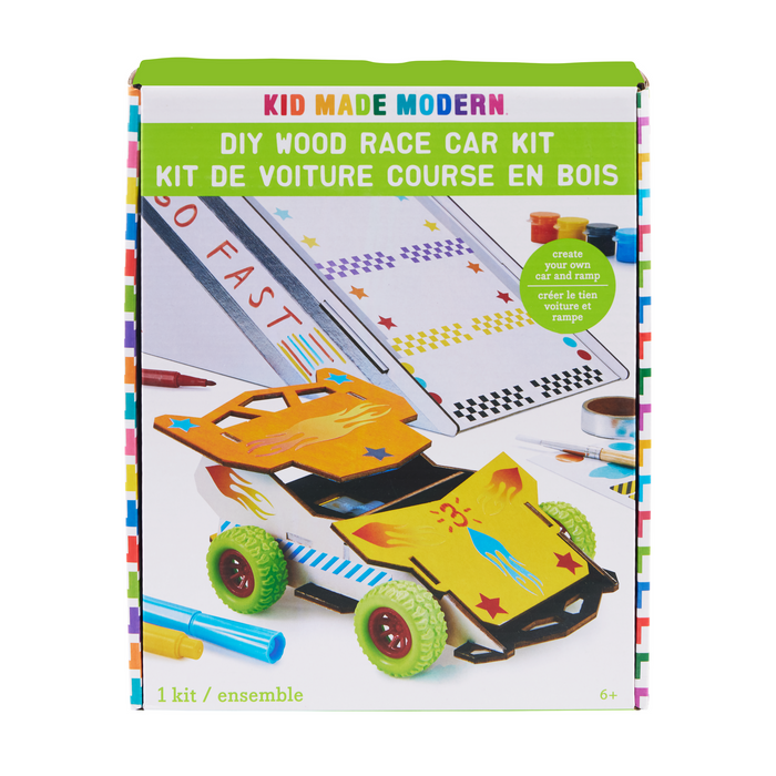 Kid Made Modern DIY Wood Race Car