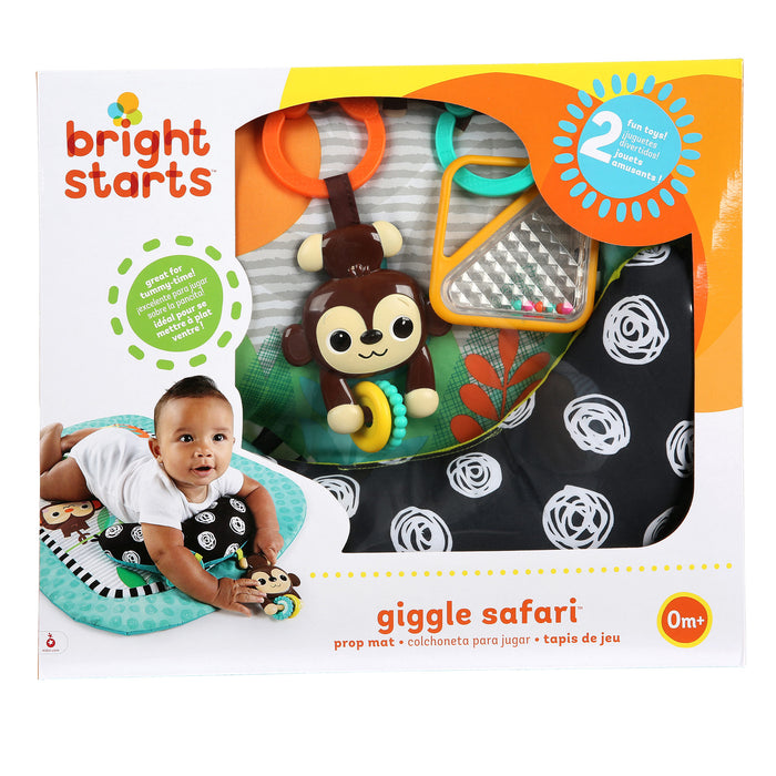 Bright Starts Giggle & See Safari Prop & Play Mat