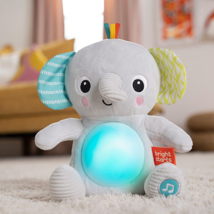 Bright Starts Hug-a-bye Baby Musical Light Up Soft Toy — Bright