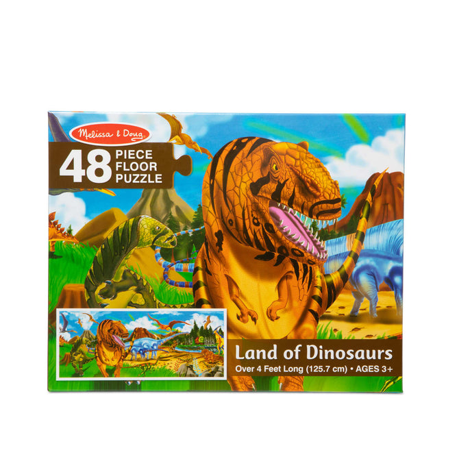 Melissa & Doug Land of Dinosaurs Floor Puzzle (48 pieces)