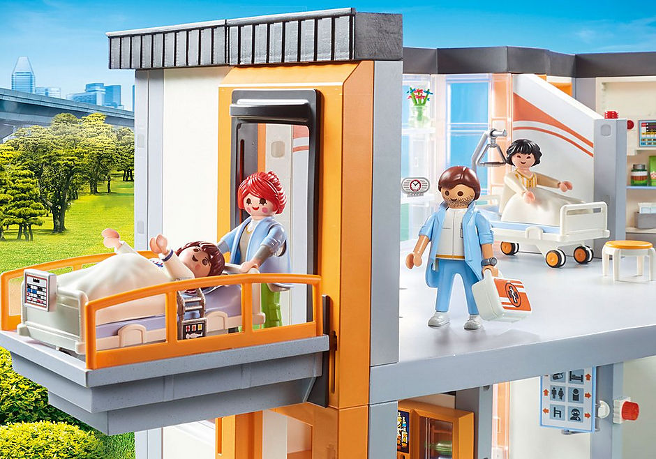 Playmobil Large Hospital — Bright Bean Toys