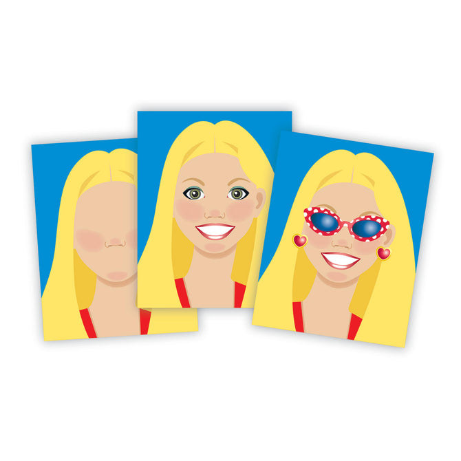Melissa & Doug Make-A-Face Sticker Pad