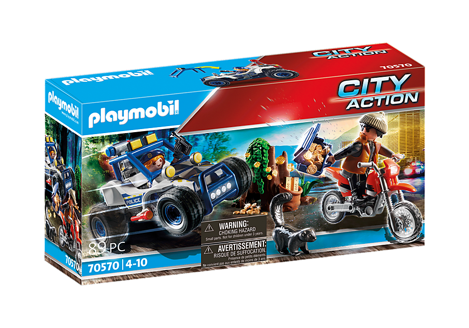 Playmobil Police Off-Road Car with Jewel