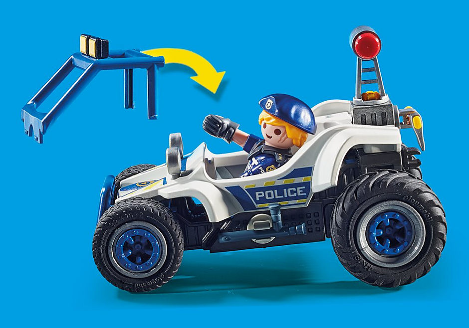 Playmobil Police Off-Road Car with Jewel