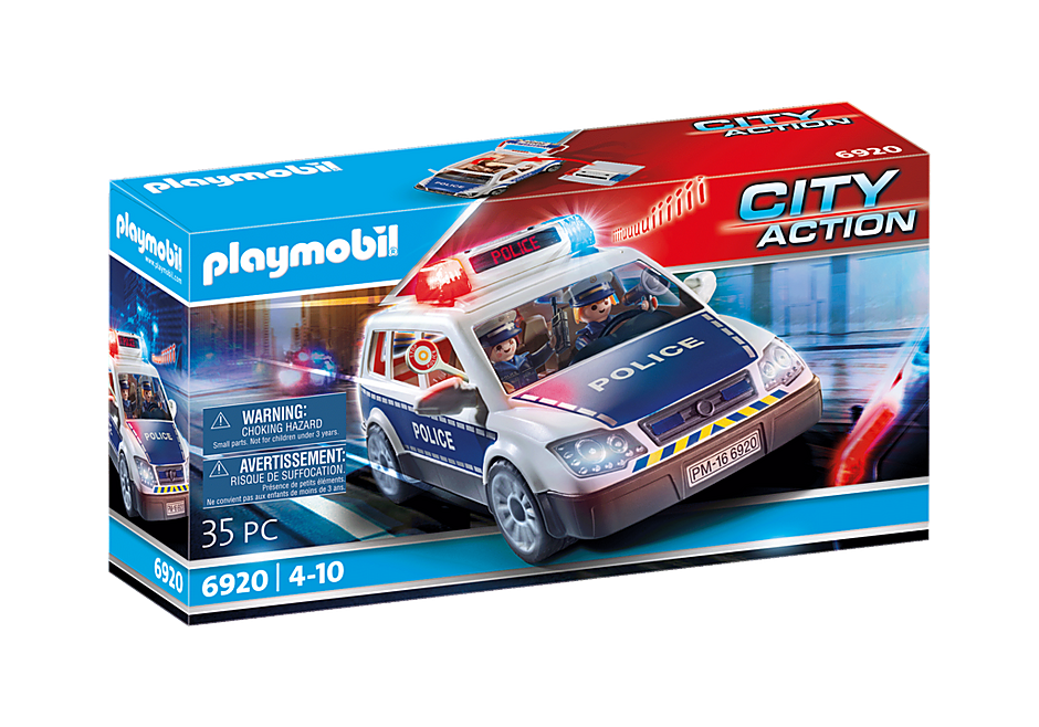  Playmobil Police Off-Road Car with Jewel Thief