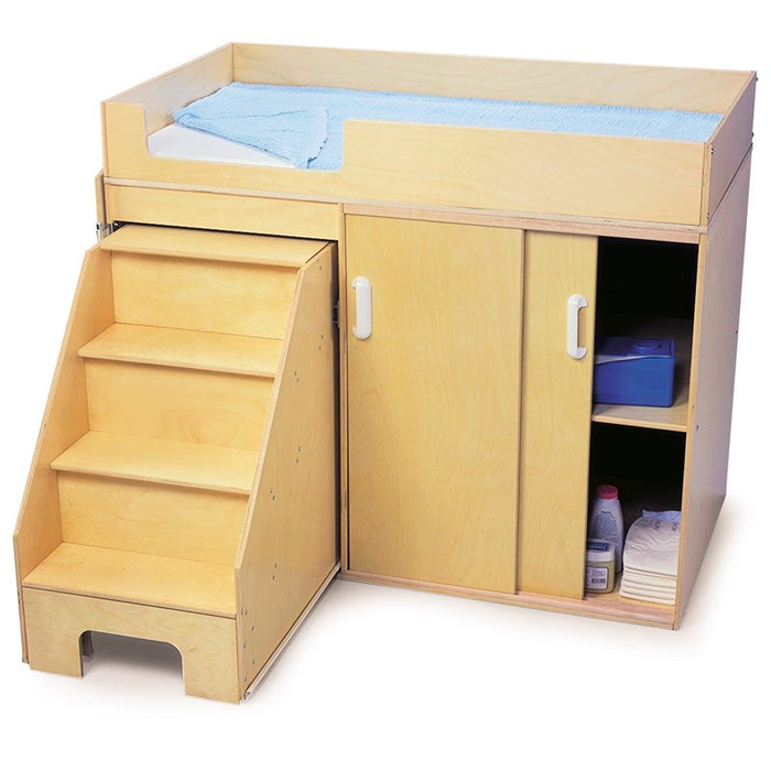 Whitney Brothers Step Up Toddler Changing Cabinet