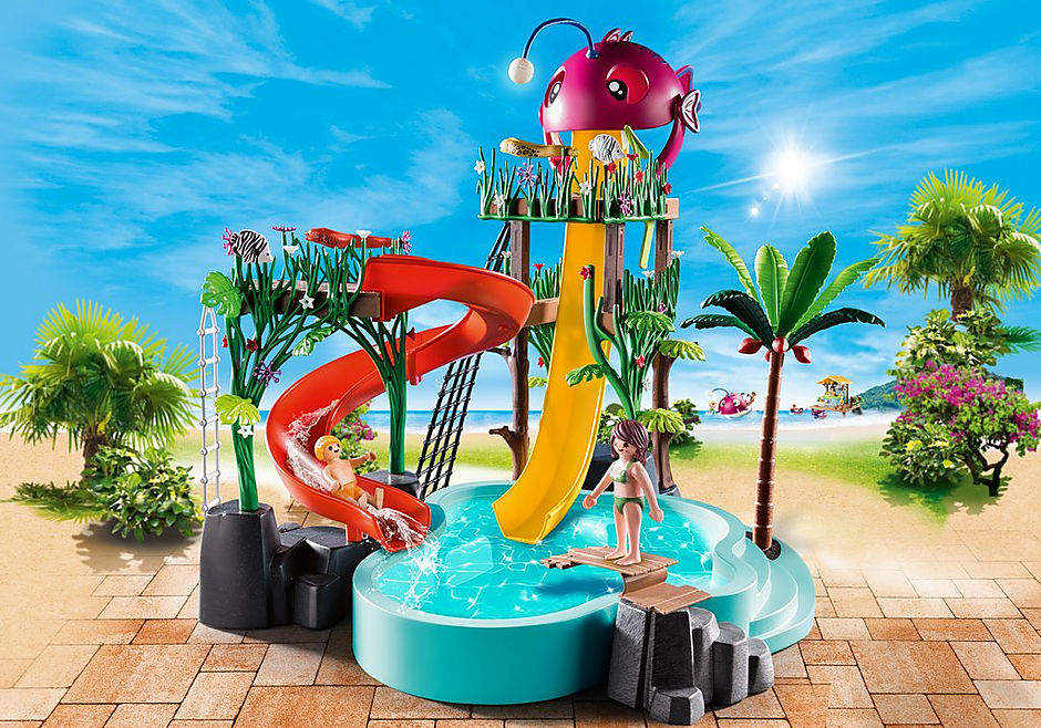 Playmobil Water Slide - Wonder Box Jo