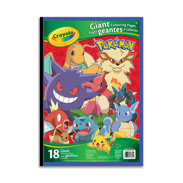 Crayola Giant Coloring Pages - Pokemon