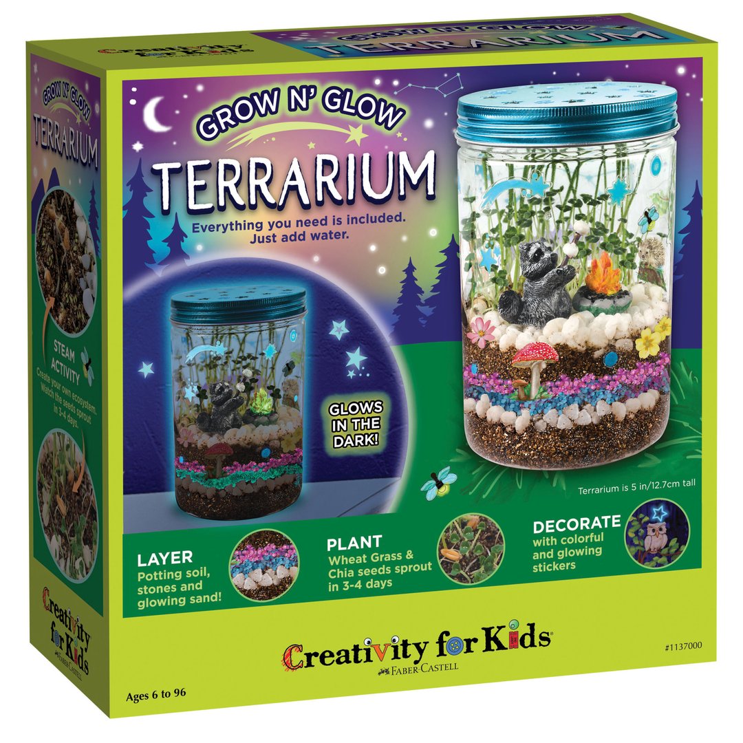 Creativity for Kids 6+ Mini Garden Mermaid Terrarium Mermaid Gifts for Girls  NEW