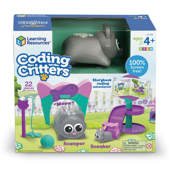 Learning Resources Coding Critters™ Scamper & Sneaker